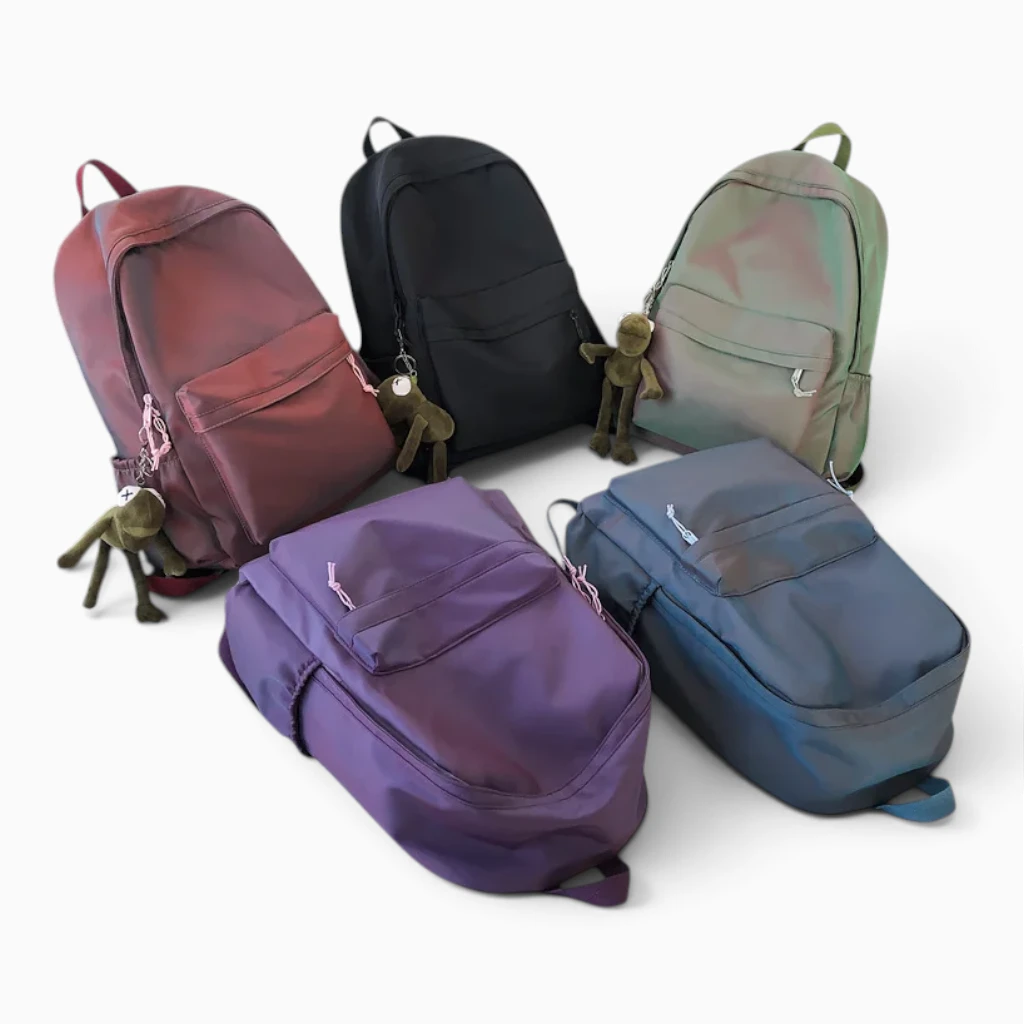 Bagage cabine sac a dos détail du panneau frontal avec poches de rangement pratiques