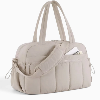 Sac de sport grande capacité en tissu résistant à l'eau, poignées renforcées