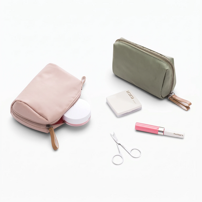 Grande trousse de toilette compacte, allié discret pour voyages légers et bien structurés