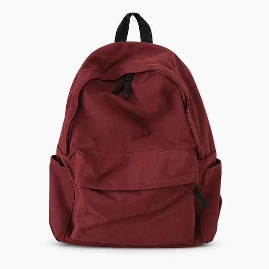 Sac à dos 15l en toile beige avec bandoulière simple pour le quotidien