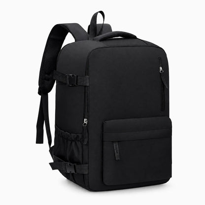 Sac à dos business noir avec compartiments multiples et poignée renforcée
