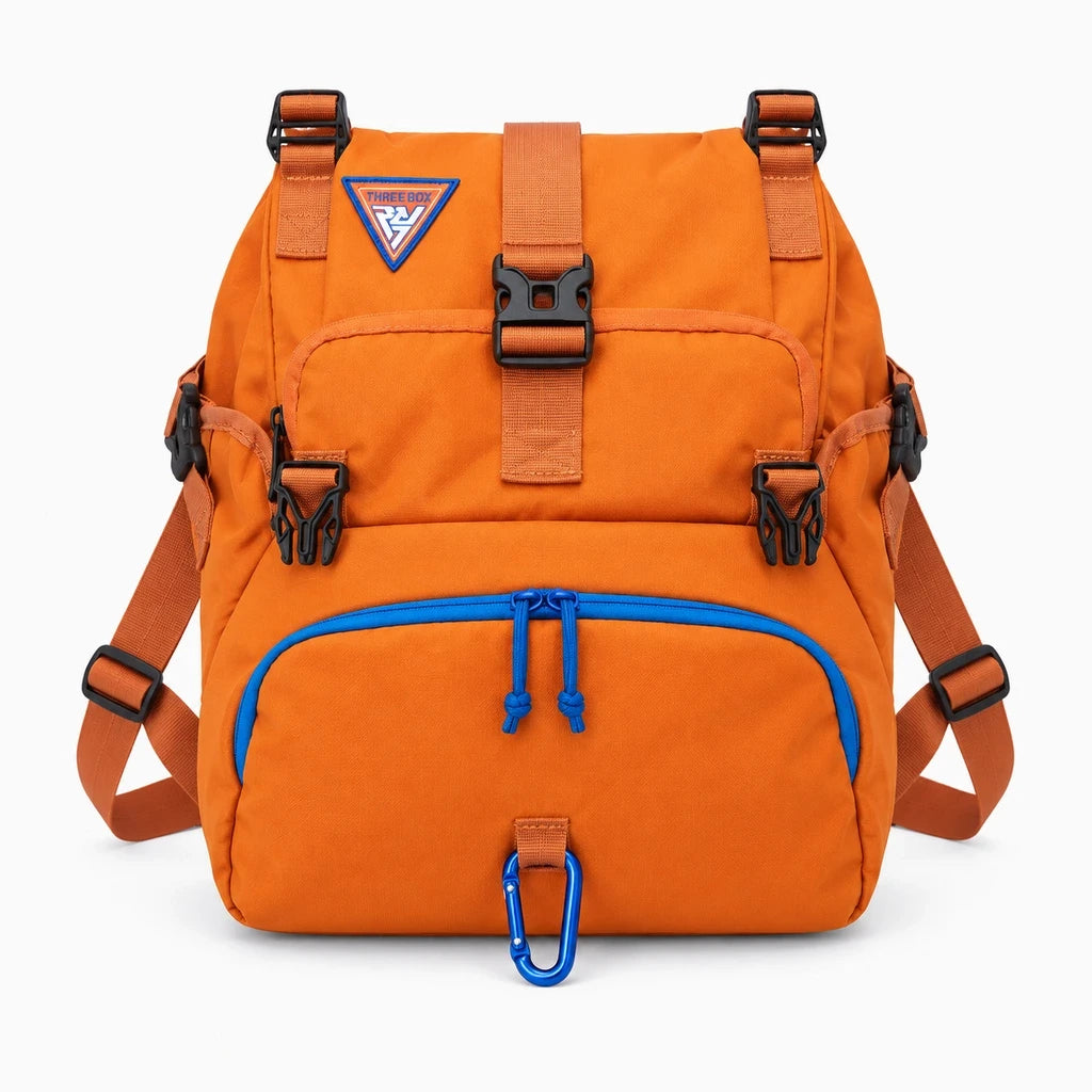 Vue arrière du sac à dos femme sport chic avec dos rembourré et système de portage