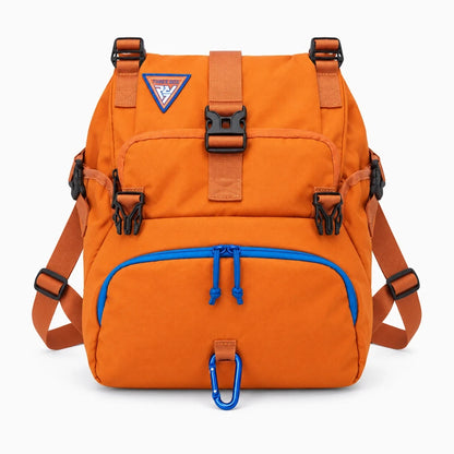 Vue arrière du sac à dos femme sport chic avec dos rembourré et système de portage