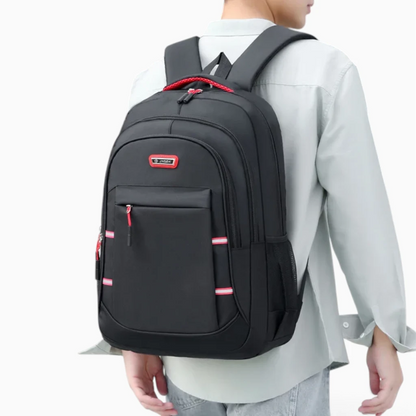 Sac à dos pour ordinateur homme en usage scolaire, dos renforcé et confortable