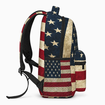 Sac à dos vintage polyvalent avec design intemporel, adapté aux affaires scolaires et aux voyages