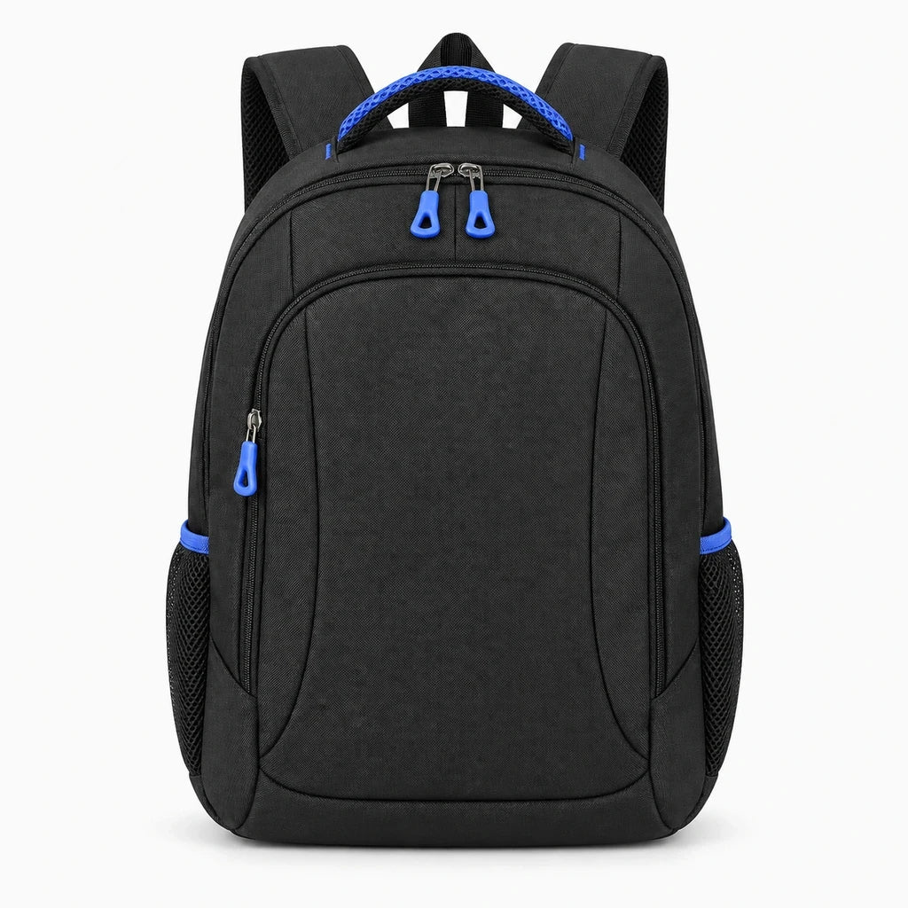 Sac à dos polyvalent posé à plat révélant sa silhouette épurée et sa profondeur