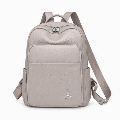 Sac à dos femme sport de profil montrant la capacité spacieuse et la structure ergonomique