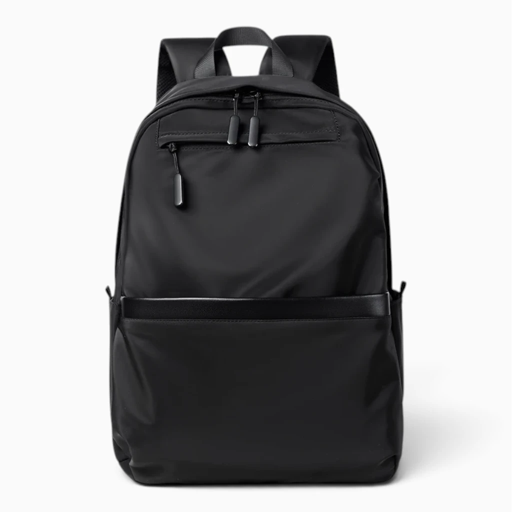 Sac à dos sportswear noir avec sangles ajustables pour le bureau