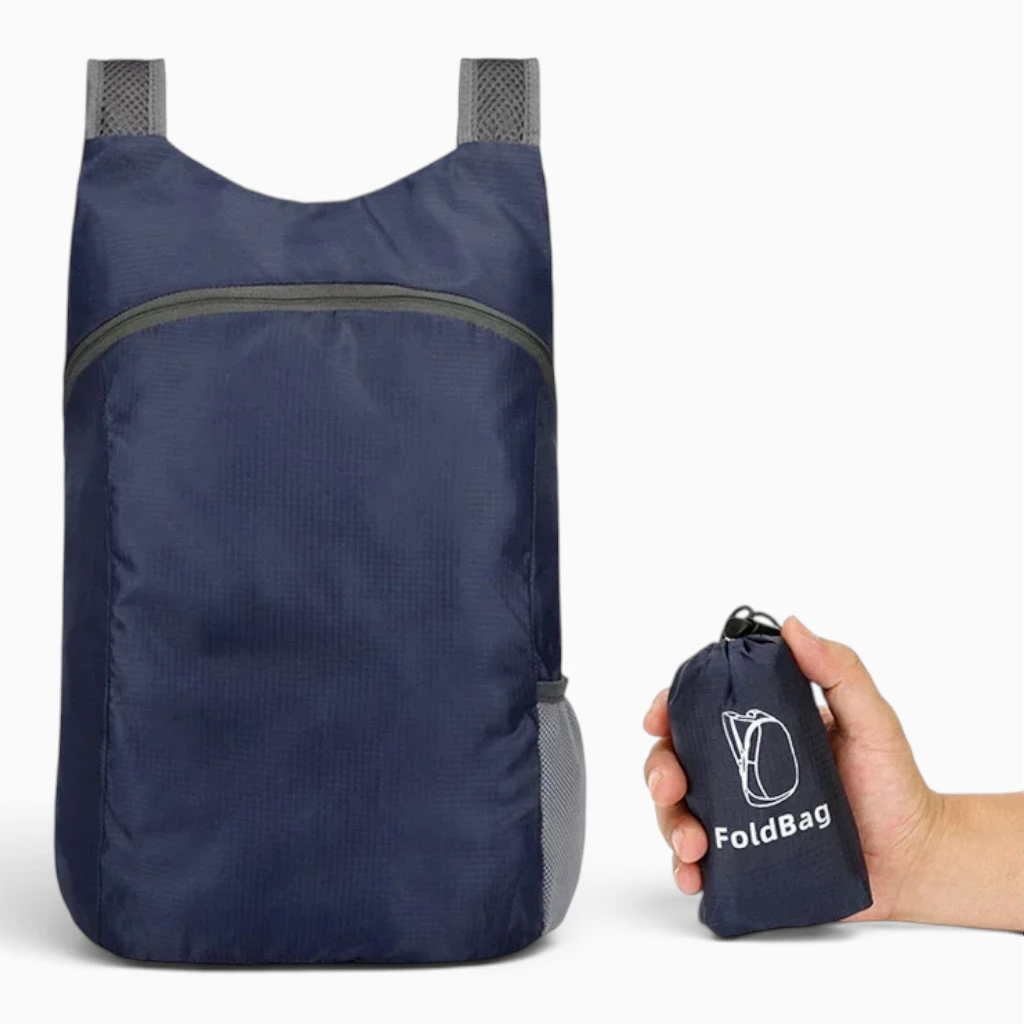 Détail de la toile hydrofuge du sac à dos trekking protégeant contre la pluie