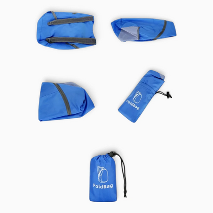 Sac à dos randonnée léger et pliable en bleu, parfait pour escapade urbaine et nature
