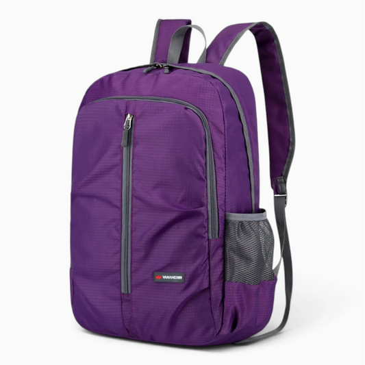 Sac à dos ville femme compact plié avec bretelles réglables ajustables