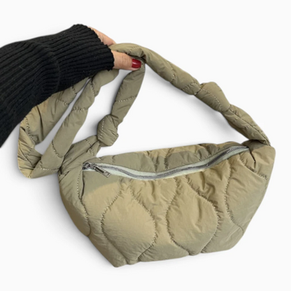 Intérieur du sac cabas toile, doublure et espace de rangement
