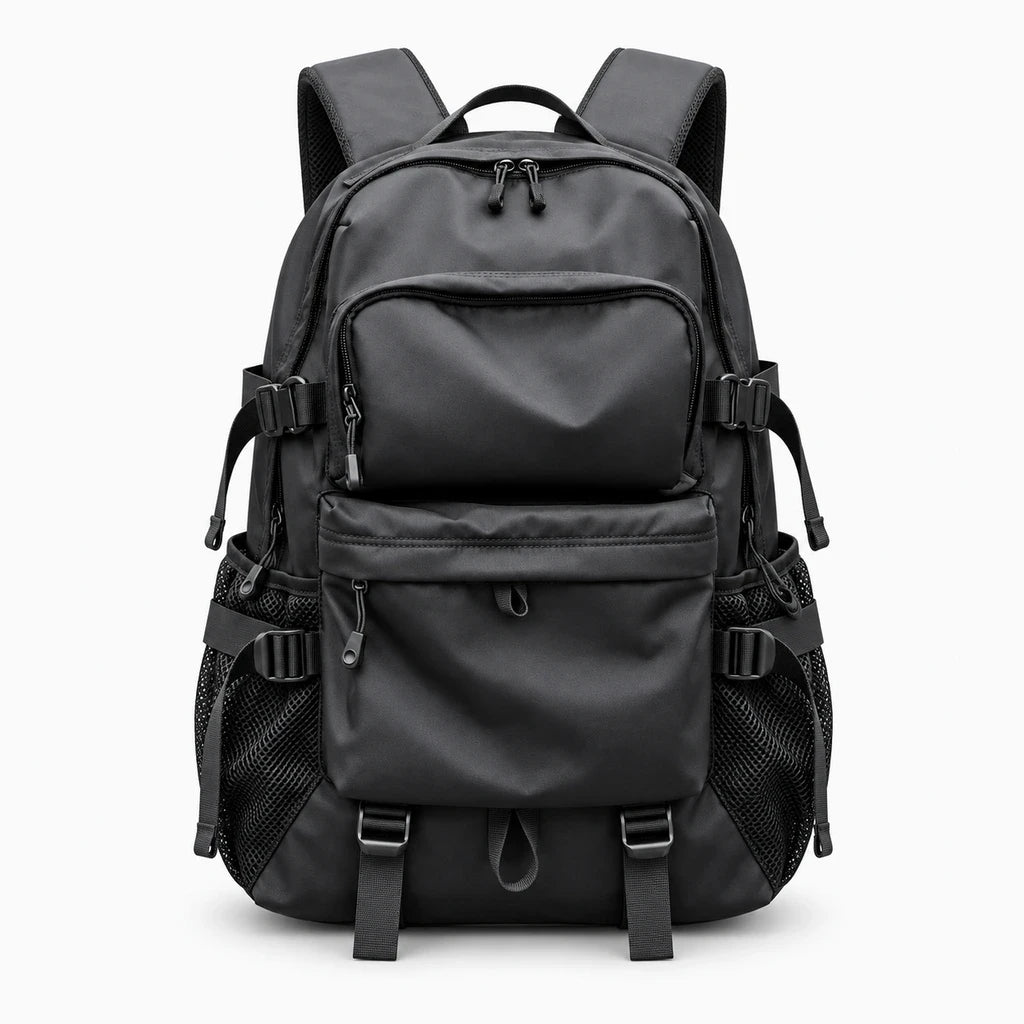 Sac cartable pratique ouvert montrant son organisation intérieure et ses poches multiples