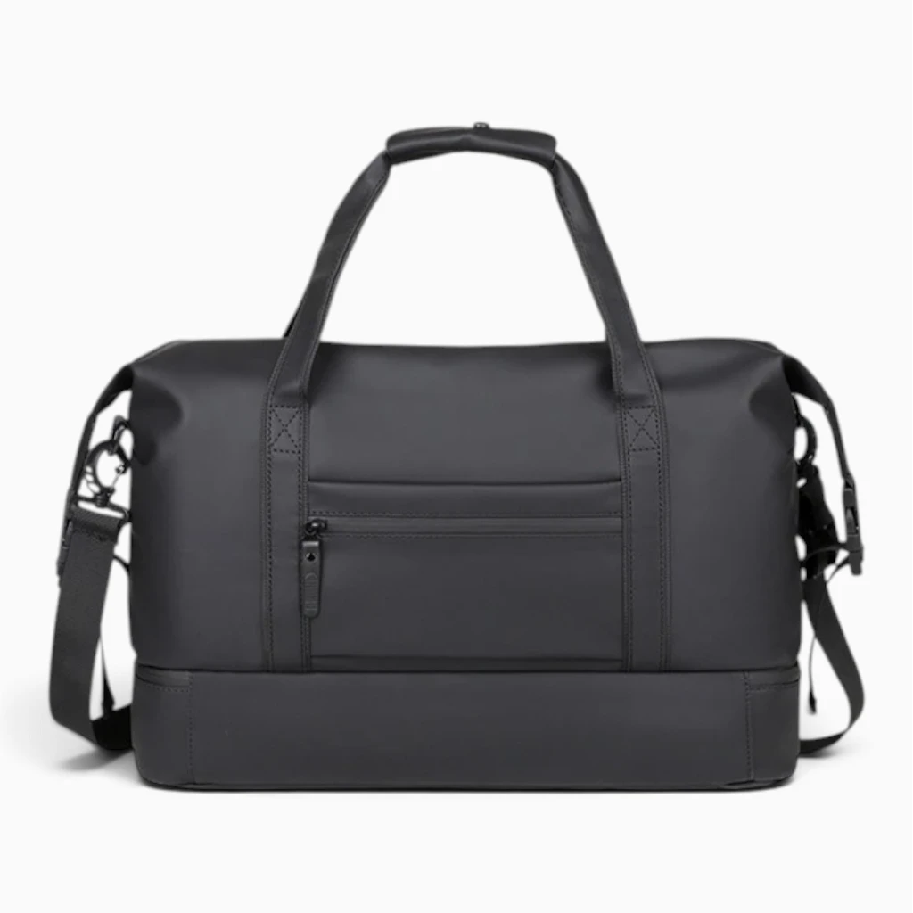 Bandoulière à une épaule du sac duffel, détail de maintien