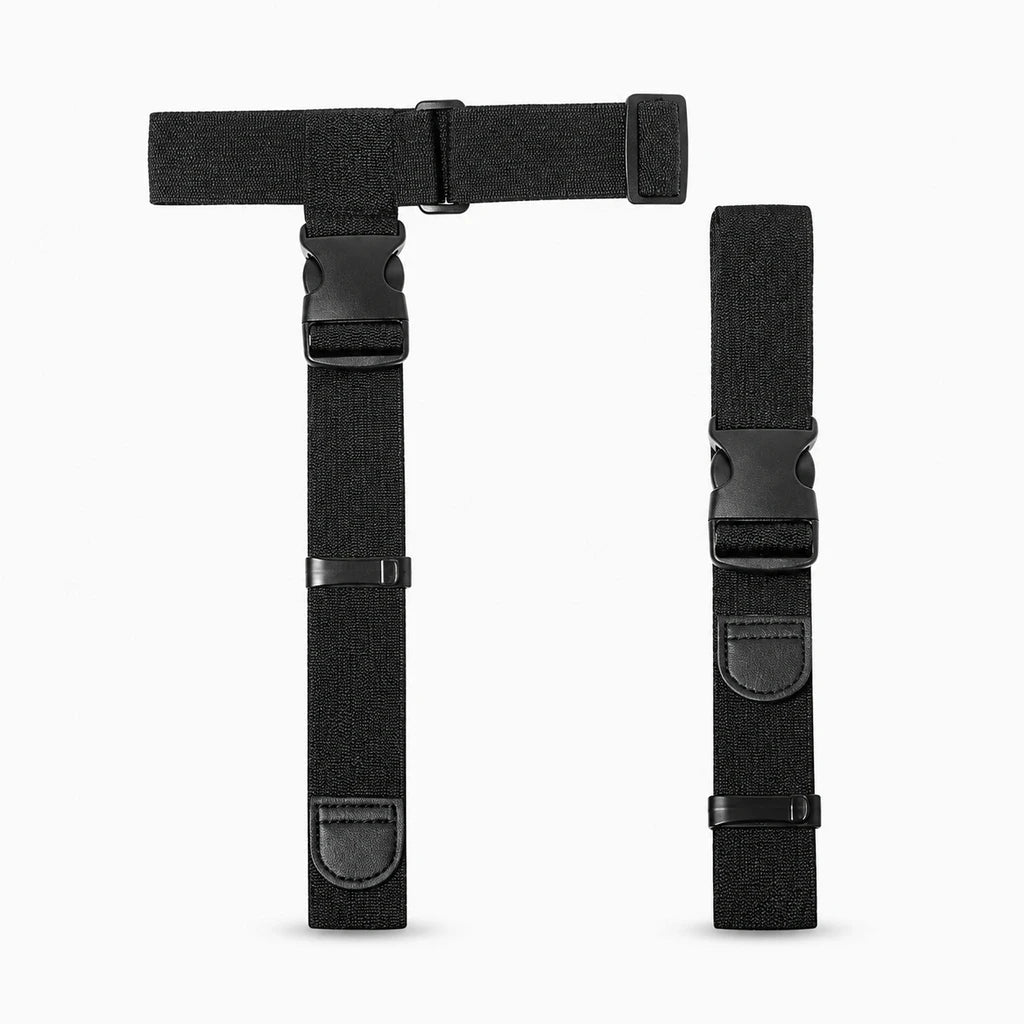 Boucle de fermeture réglable d'une sangle pour bagage sans outil nécessaire