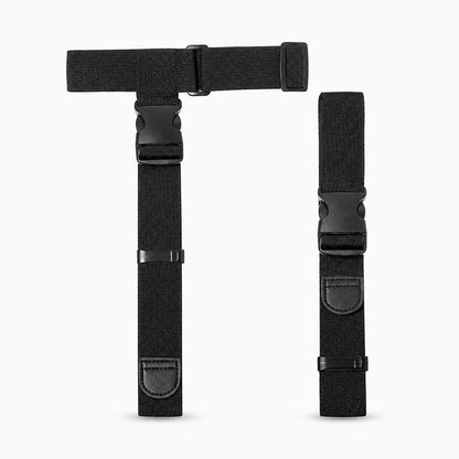 Boucle de fermeture réglable d'une sangle pour bagage sans outil nécessaire